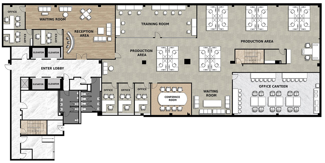 2D Floor Plan